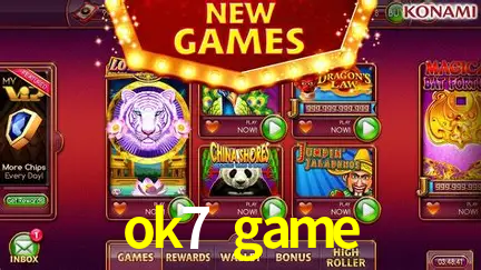 Descubra o Mundo do Cassino Online com ok7 game